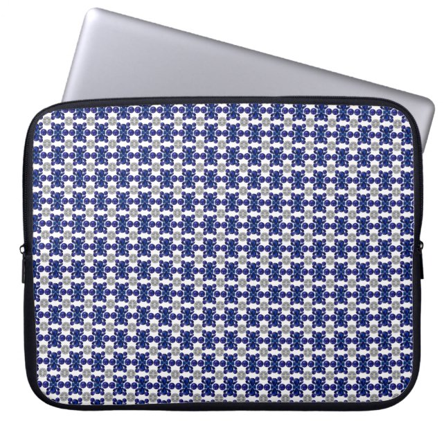 Capa Para Notebook Sapphire Diamond Gemstone Art Blue (Frente)