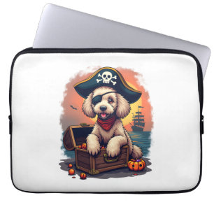 Capa Para Notebook Saque do Poodle Pirata