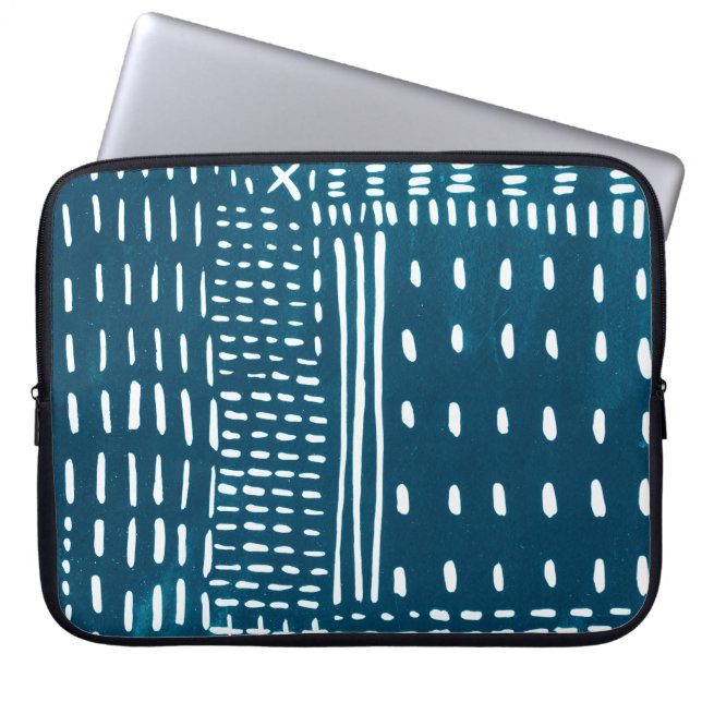 Capa Para Notebook Sashiko Stitches (Frente)