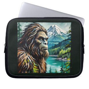 Capa Para Notebook Sasquatch nas montanhas