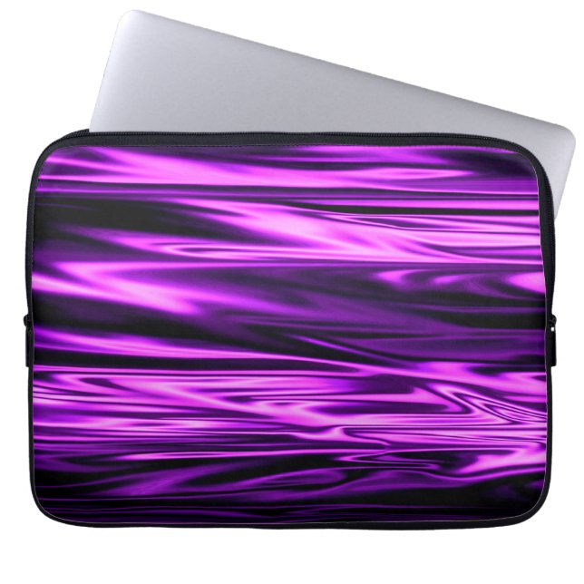 Capa Para Notebook Satin Roxo..... (Frente)