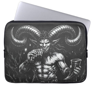 Capa Para Notebook Sátiro Invernal Hornado — por BurnsInHell