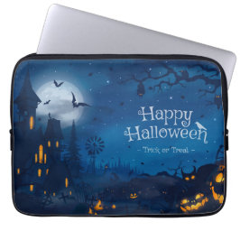 Capa Para Notebook Saudações de Halloween