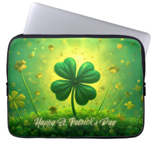 Capa Para Notebook Saudações para o Dia de São Patrício