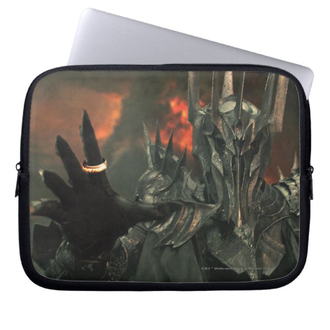 Capa Para Notebook Sauron com a Mão (Frente)