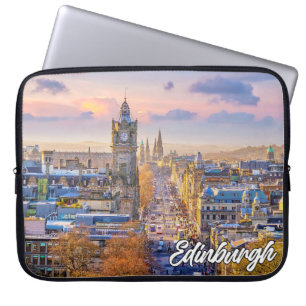 Capa Para Notebook Scenic Edinburgh, Escócia, Reino Unido