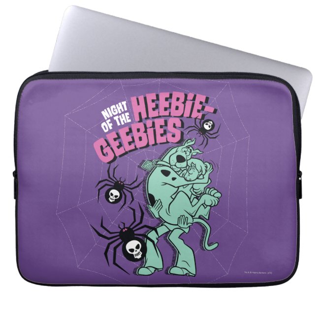 Capa Para Notebook Scooby-Doo e Shaggy Heebie-Geebies (Frente)