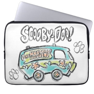 Capa Para Notebook Scooby-Doo Esboço da Máquina Misteriosa