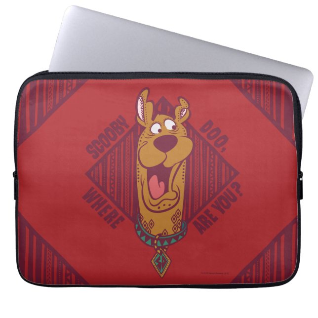 Capa Para Notebook Scooby-Doo Onde Está O Seu Gráfico Tribal (Frente)