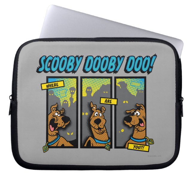 Capa Para Notebook Scooby-Doo Onde Estão Os Painéis De BD (Frente)