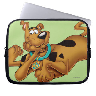 Capa Para Notebook Scooby-Doo que encontra-se para baixo