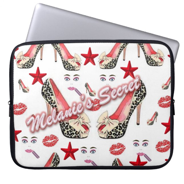 Capa Para Notebook Segredo da bolsa de laptop Melanie (Frente)