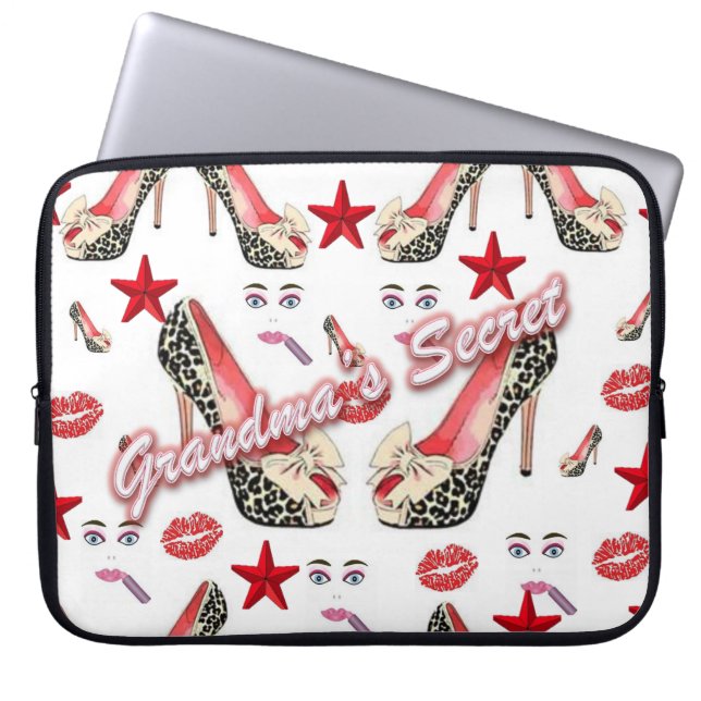 Capa Para Notebook Segredo da vovó bolsa de laptop (Frente)