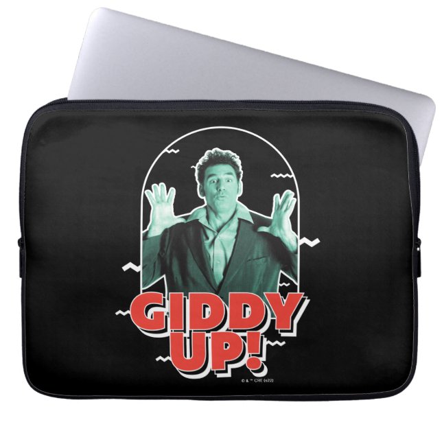 Capa Para Notebook Seinfeld | Kramer - Giddy Up! (Frente)
