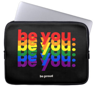 Capa Para Notebook Seja Você Seja Orgulhoso Arco-íris Orgulho LGBTQ L