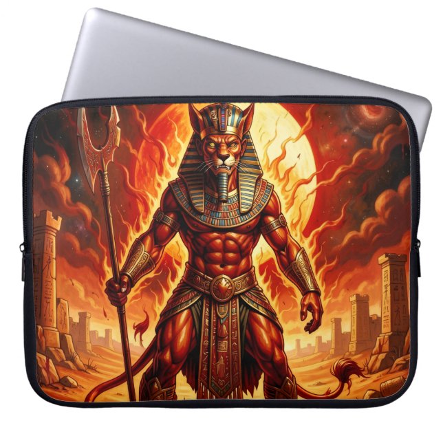 Capa Para Notebook Sekhmet – Löwenköpfige Kriegsgöttin´1 (Frente)