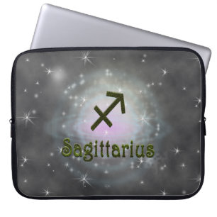 Capa Para Notebook Selecionar Sagitário de Cor Zodiac Sinal Astrológi