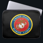 Capa Para Notebook Selo do Corpo Marinho - Plano<br><div class="desc">Esta design mostra o selo icônico do Marine Corps em um estilo ousado e detalhado. Representando a honra,  a força e a tradição do Corpo Marinho dos Estados Unidos,  este emblema é um eterno de tributo ao seu legado e dedicação.</div>