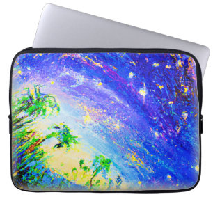 Capa Para Notebook Selva Dançante Colorida no Céu. Comprar Agora