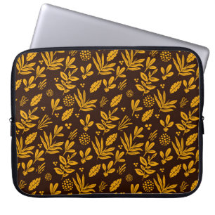 Capa Para Notebook Sem Costura Floral: Design de Têxtil Perfeito