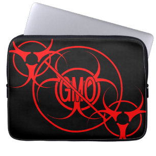 Capa Para Notebook Sem Laptop de OGM Casos de risco biológico Bolsa d
