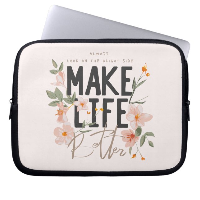 Capa Para Notebook Sempre olhe para o lado direito (Frente)