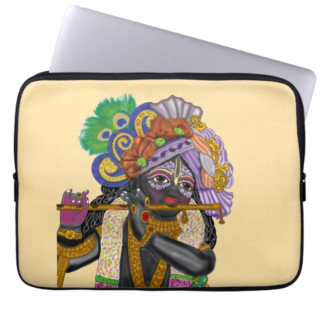 Capa Para Notebook Senhor Krishna  (Frente)