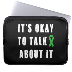 Capa Para Notebook Sensibilização Para A Saúde Mental Está Tudo Bem F