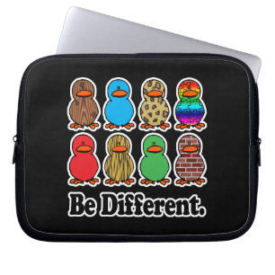 Capa Para Notebook ser diferentes patos-patos-padrão engraçado