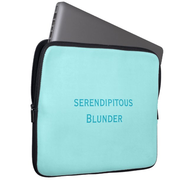 Capa Para Notebook Serendipitant Blunder Eletrônicos Bag (Frente Esquerda)
