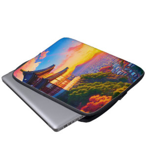 Capa Para Notebook Serenidade Acima da Metrópole