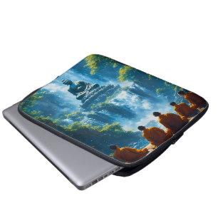 Capa Para Notebook Serenidade dos Cinco Monges
