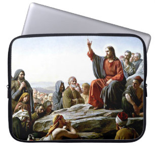 Capa Para Notebook Sermão da Montanha - pintura de Carl Bloch