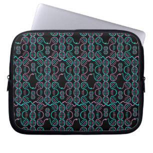Capa Para Notebook Serpente perseguindo o padrão sem costura da cauda