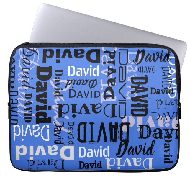 Capa Para Notebook SEU NOME Cobrir personalizável de caso de Laptop (Frente)
