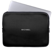 Seu nome é Black Laptop Bag