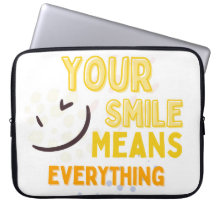 Seu Sorriso Significa Tudo  Citação Positiva Lapto