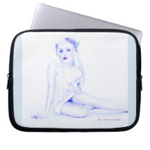 Sexy Vintage Pinup Girl Model Babe Bolsa de laptop