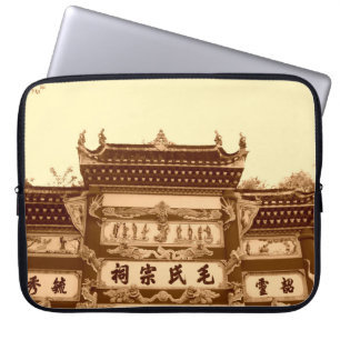 Capa Para Notebook Shaoshan, 12 de abril: Edifício da sala ancestral 