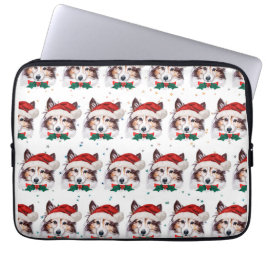 Capa Para Notebook Sheltie Dog Breed Natal Stars