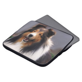 Capa Para Notebook Shetland Sheepdog Art