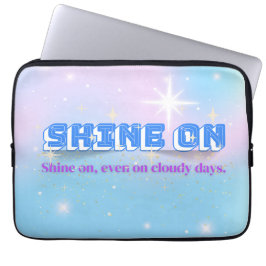 Capa Para Notebook SHINE ON - Soft Rainbow Star Edition 13"