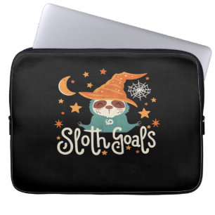 Capa Para Notebook Shirt Clássica das Metas do Dia das Bruxas