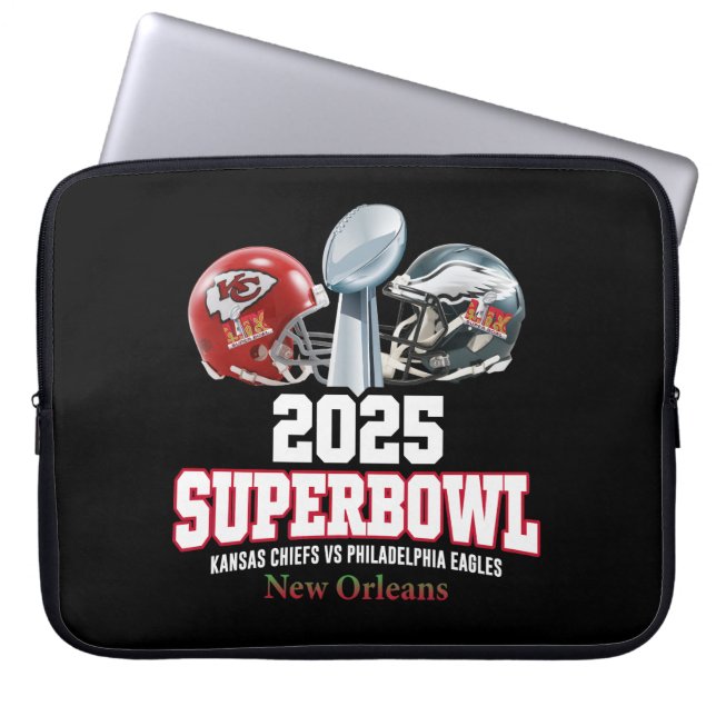 Capa Para Notebook Showdown da Super Bowl 2025 (Frente)