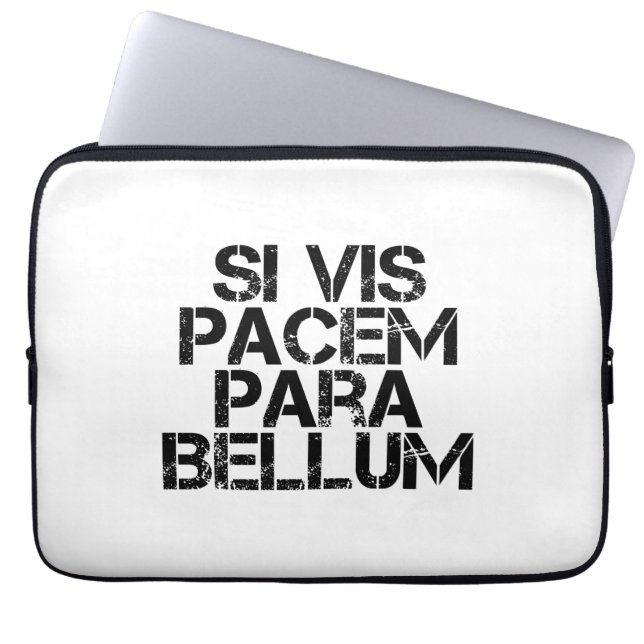 Capa Para Notebook Si Vis Pacem Para Bellum (Frente)