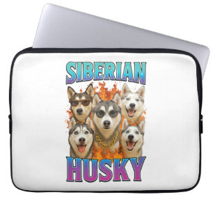 Capa Para Notebook Siberian Husky