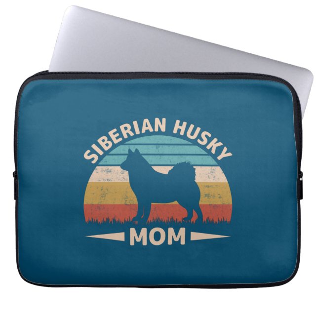 Capa Para Notebook Siberian Husky Mãe Rouco Especial (Frente)