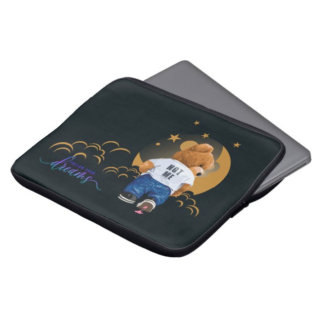 Capa Para Notebook Siga seus sonhos | Bolsa de laptop 13" (Frente Topo)