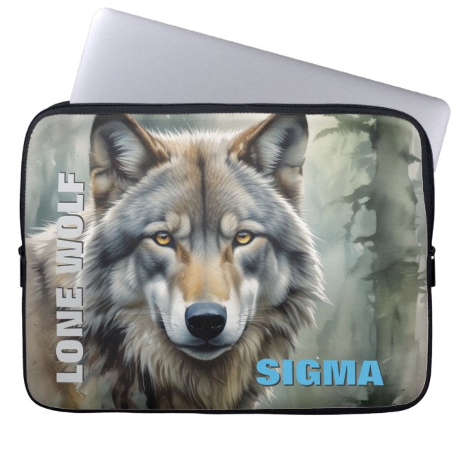 Capa Para Notebook Sigma Male Lone Wolf (Frente)