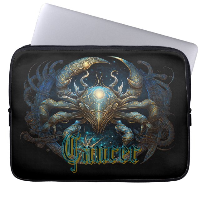 Capa Para Notebook Signo de Câncer (Frente)